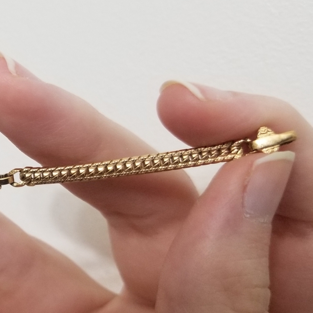 Vtg exquisite Lustern gold plated chain - Picture 7 of 7